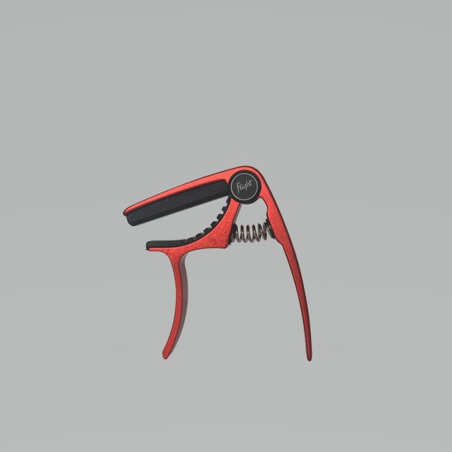 Flight Ukulele Capo FC-RD, rot