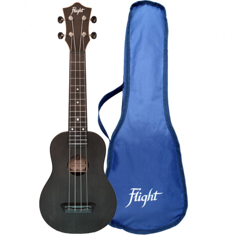 Flight TUS 35 BK (Travel Ukulele Sopran/schwarz)