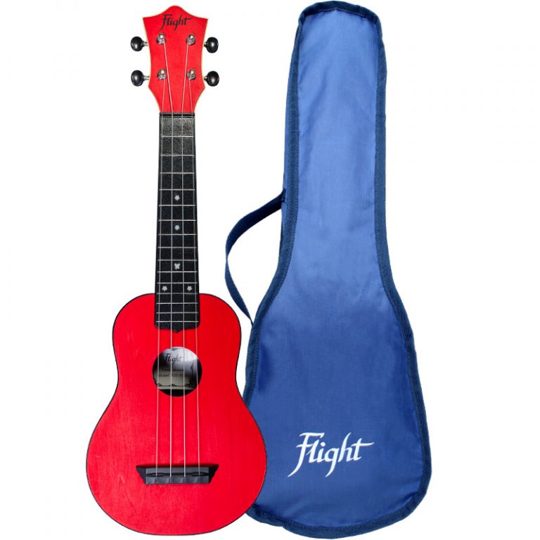 Flight TUS 35 RD (Travel Ukulele Sopran Rot)