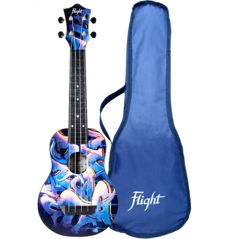 Flight TUS 40 Graffiti (Travel Ukulele Sopran)