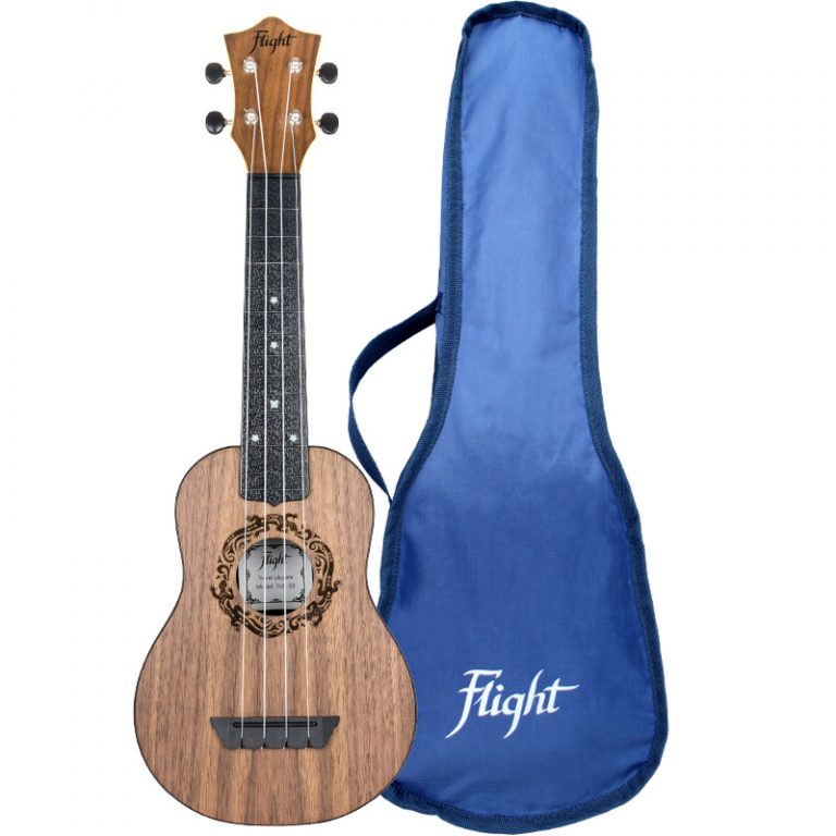 Flight TUS 50  (Travel Ukulele Sopran Walnuss )