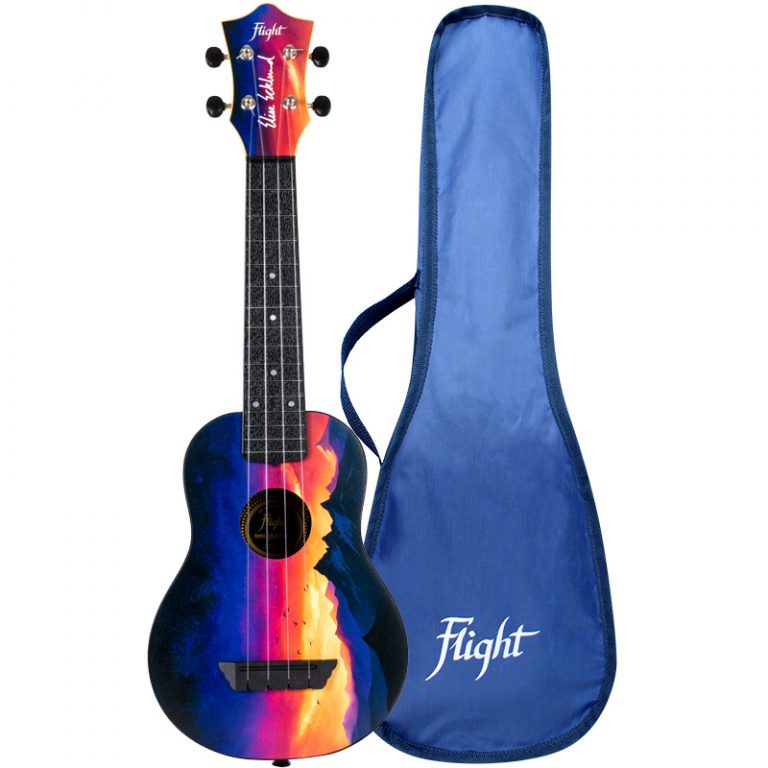 Flight TUS EE Sunset Elise Ecklund (Travel Ukulele Sopran)