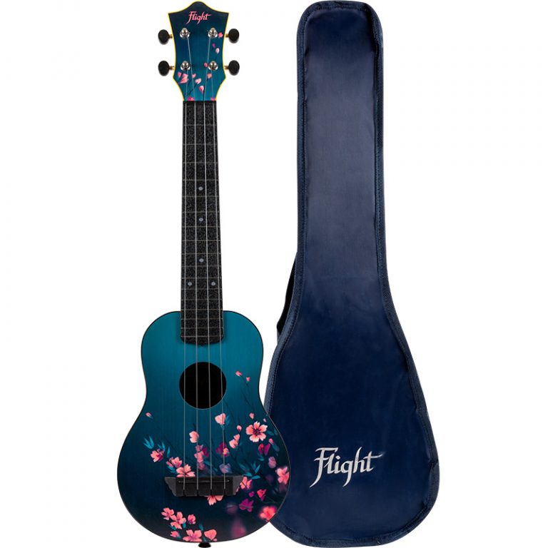Flight TUSL 32 SAKURA (Travel Ukulele Sopran Longneck)