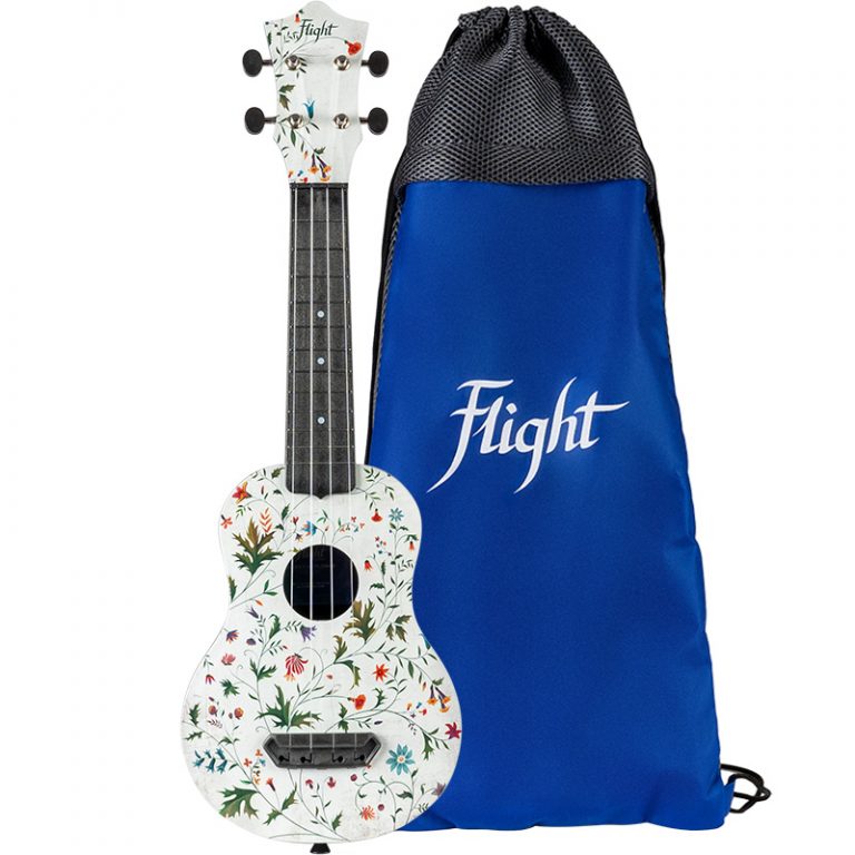 Flight UTS-40 Flower Ultra Travel-Ukulele