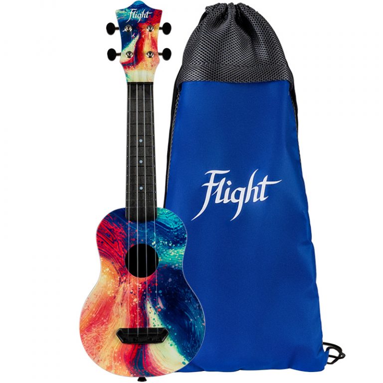 Flight UTS-40 Swirl Ultra Travel-Ukulele