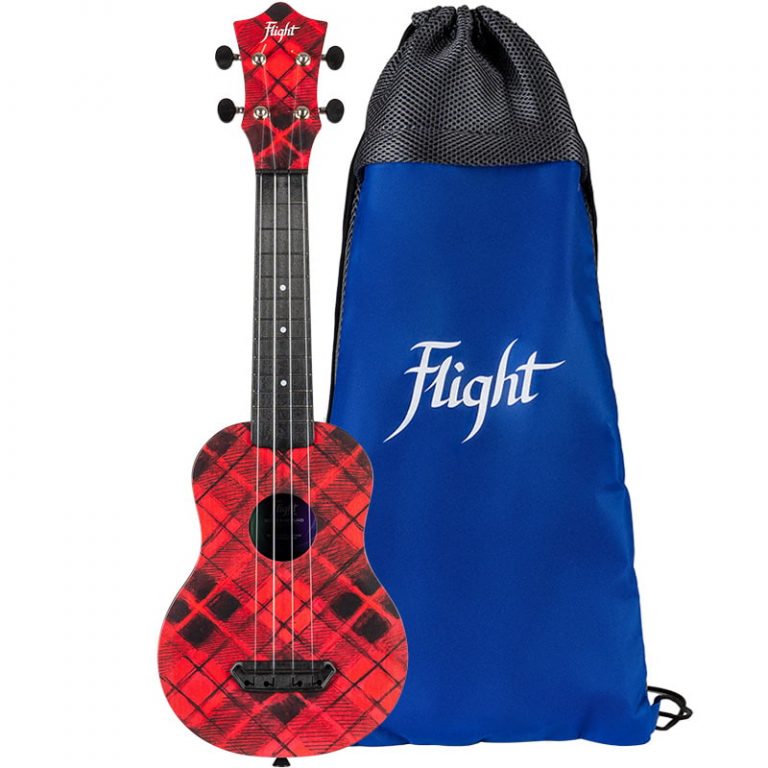 Flight UTS-40 Plaid Ultra Travel-Ukulele